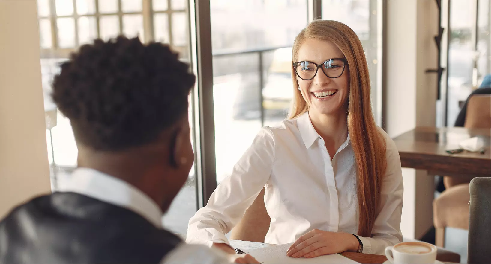 an advisor engaging her client on charity matters