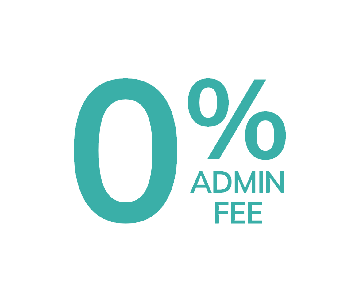 zero administrative fees on donor advised funds at the signatry