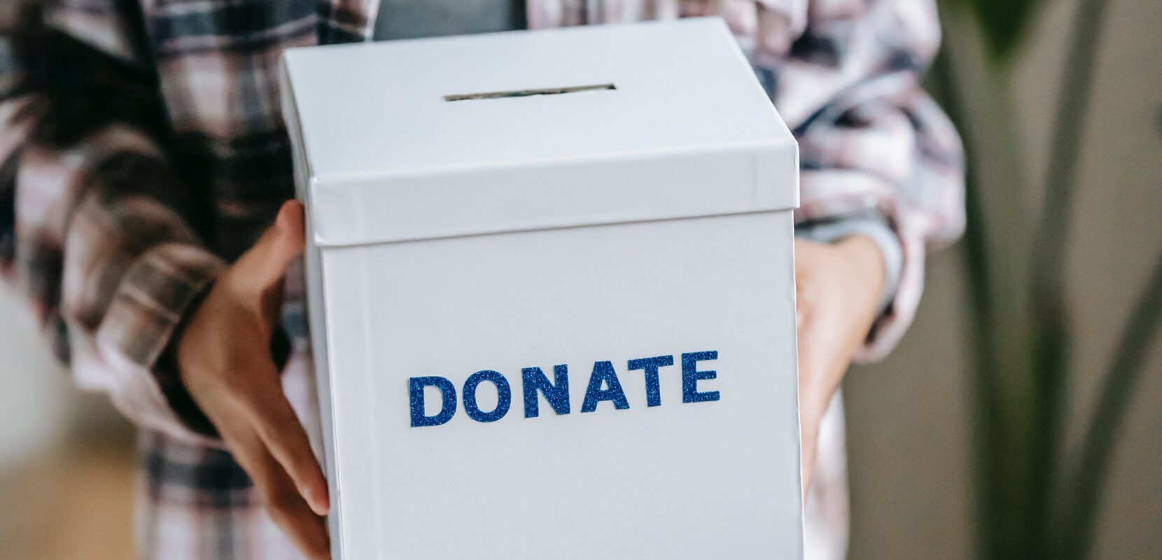 donation box for charitable contributions