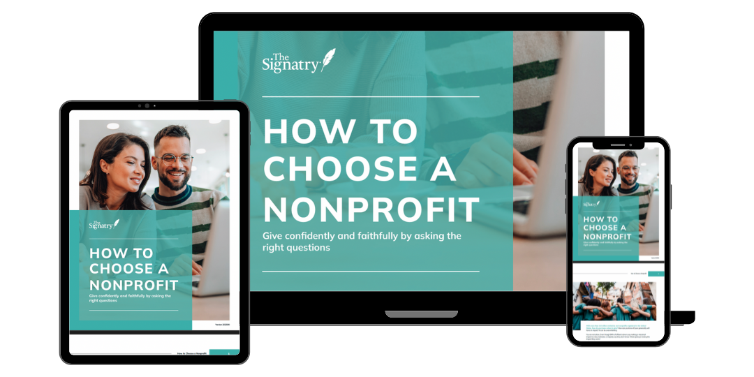 How to Choose a Nonprofit